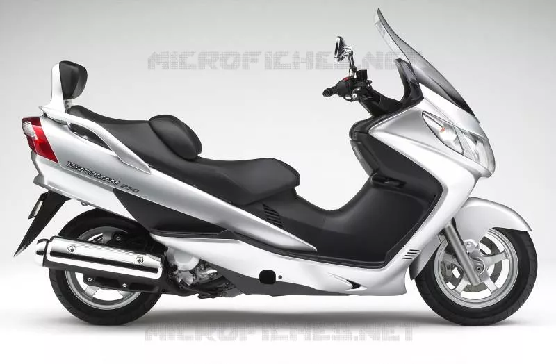 * PHOTOGRAPHIE DE COULEUR AN250K5 * Suzuki SCOOTER 250 BURGMAN 2004  AN250K4(E2)