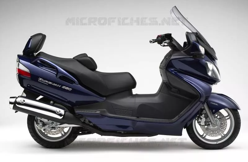 * PHOTOGRAPHIE DE COULEUR AN650AK6 * Suzuki SCOOTER 650 BURGMAN 2007  AN650K7(E3/E28)