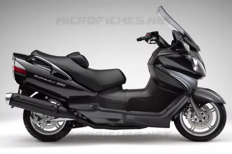 * PHOTOGRAPHIE DE COULEUR AN650K7 * Suzuki SCOOTER 650 BURGMAN 2009  AN650K9(E2)