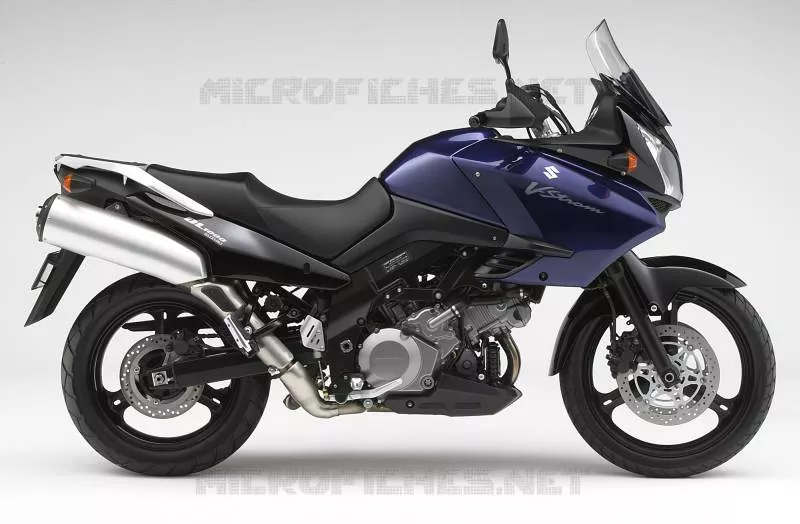 * PHOTOGRAPHIE DE COULEUR DL1000K5 * Suzuki MOTO 1000 V-STROM 2003  DL1000K3(E2)