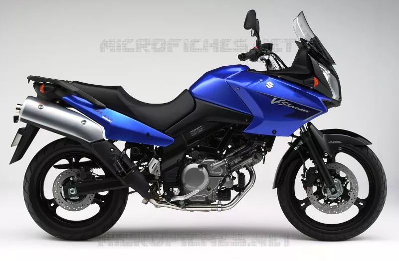 * PHOTOGRAPHIE DE COULEUR DL650AK7 * Suzuki MOTO 650 V-STROM 2010  DL650L0(E2)