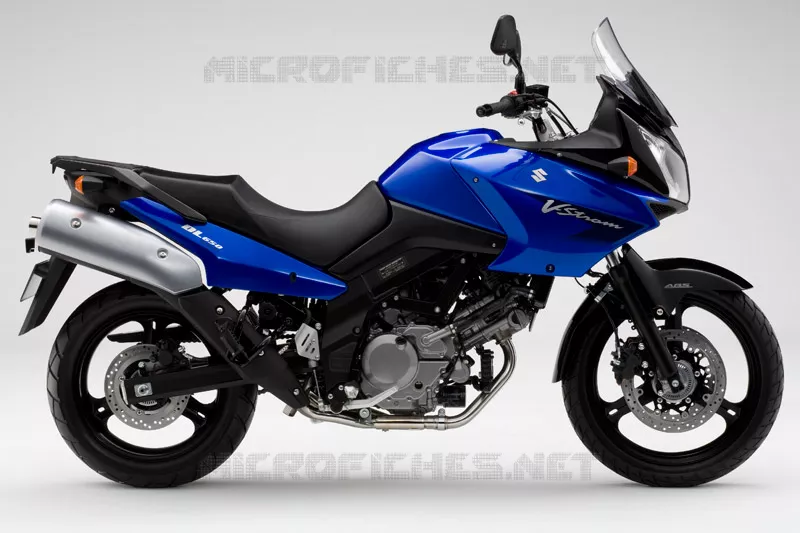 * PHOTOGRAPHIE DE COULEUR DL650AK8 * Suzuki MOTO 650 V-STROM 2010  DL650AL0(E3/E28)
