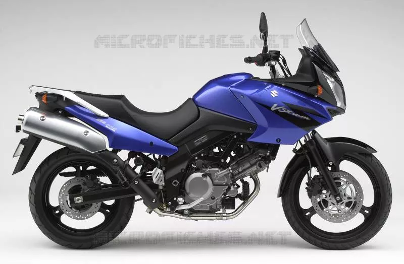 * PHOTOGRAPHIE DE COULEUR DL650K5 * Suzuki MOTO 650 V-STROM 2004  DL650U3K4(E2)