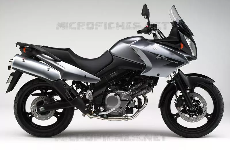 * PHOTOGRAPHIE DE COULEUR DL650K7 * Suzuki MOTO 650 V-STROM 2010  DL650AL0(E2)