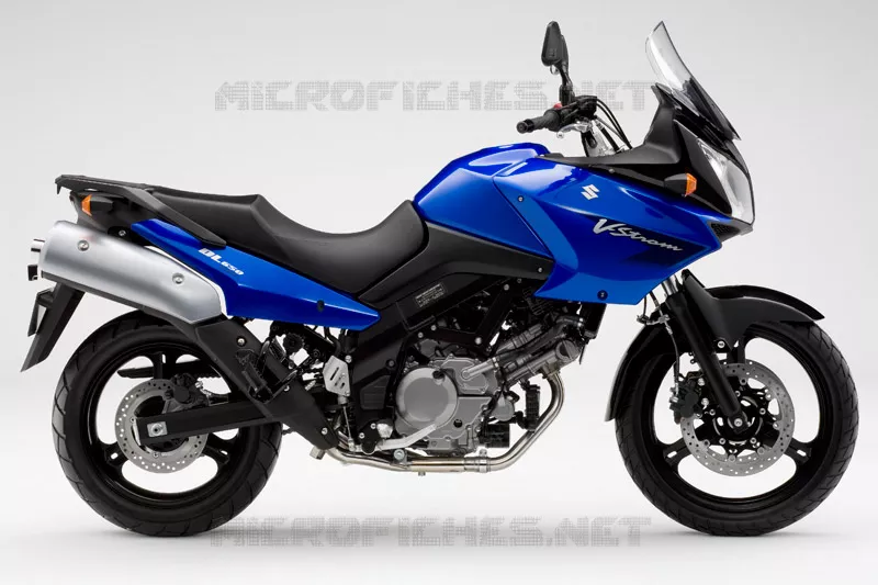 * PHOTOGRAPHIE DE COULEUR DL650K8 * Suzuki MOTO 650 V-STROM 2007  DL650K7(E2)