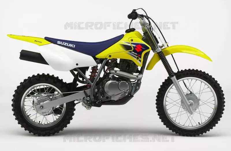 * PHOTOGRAPHIE DE COULEUR DR-Z125K7 * Suzuki MOTO 125 DR-Z 2004  DR-Z125K4(E3/E28)