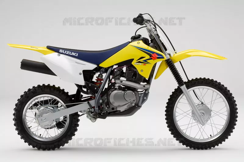 * PHOTOGRAPHIE DE COULEUR DR-Z125K8 * Suzuki MOTO 125 DR-Z 2008  DR-Z125K8(E28/E33)