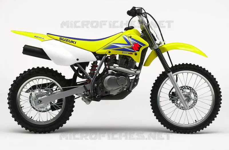 * PHOTOGRAPHIE DE COULEUR DR-Z125LK6 * Suzuki MOTO 125 DR-Z 2003  DR-Z125LK3(E3/E28)