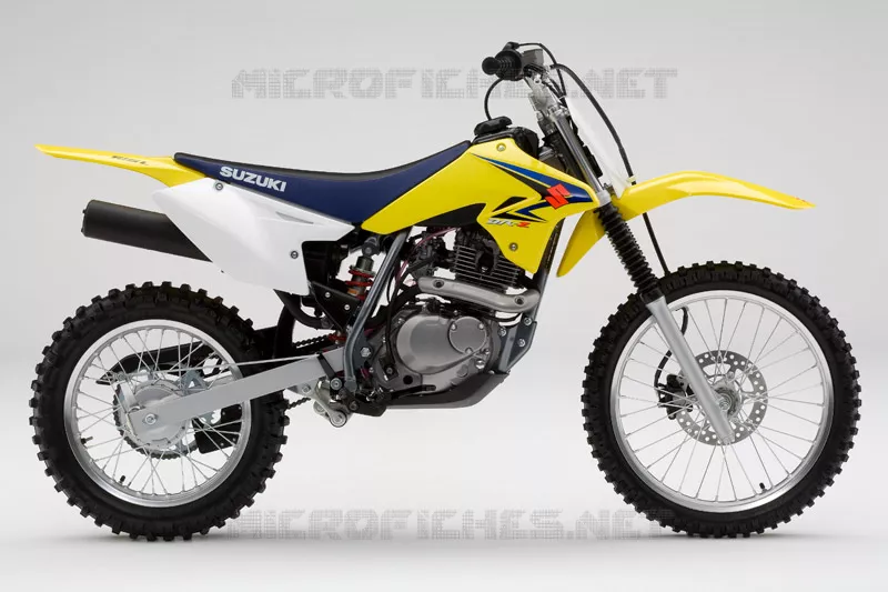 * PHOTOGRAPHIE DE COULEUR DR-Z125LK8 * Suzuki MOTO 125 DR-Z 2010  DR-Z125L0(E28/E33)