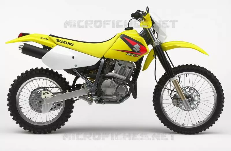 * PHOTOGRAPHIE DE COULEUR DR-Z250K5 * Suzuki MOTO 250 DR-Z 2003  DR-Z250K3(E24)
