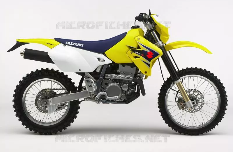 * PHOTOGRAPHIE DE COULEUR DR-Z400EK7 * Suzuki MOTO 400 DR-Z 2005  DR-Z400EK5(E1)