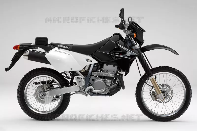 * PHOTOGRAPHIE DE COULEUR DR-Z400SK8 * Suzuki MOTO 400 DR-Z 2009  DR-Z400SK9(E3/E28)