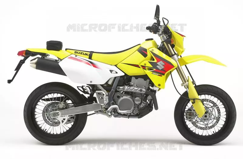 * PHOTOGRAPHIE DE COULEUR DR-Z400SMK5 * Suzuki MOTO 400 DR-Z 2007  DR-Z400SMUK7(E2)
