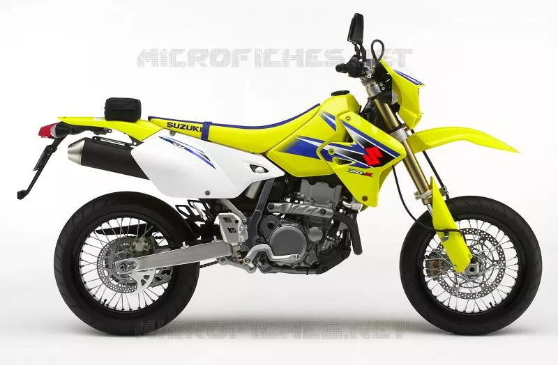 * PHOTOGRAPHIE DE COULEUR DR-Z400SMK6 * Suzuki MOTO 400 DR-Z 2006  DR-Z400SMK6(E2)