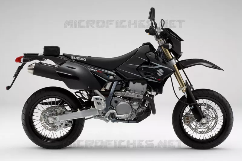 * PHOTOGRAPHIE DE COULEUR DR-Z400SMK8 * Suzuki MOTO 400 DR-Z 2006  DR-Z400SMK6(E2)