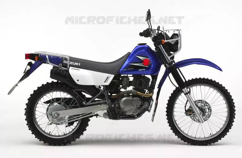 * PHOTOGRAPHIE DE COULEUR DR200SEK6 * Suzuki MOTO 200 DR 2007  DR200SEK7(E3/E28)
