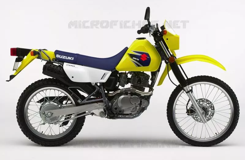 * PHOTOGRAPHIE DE COULEUR DR200SEK7 * Suzuki MOTO 200 DR 2007  DR200SEK7(E3/E28)