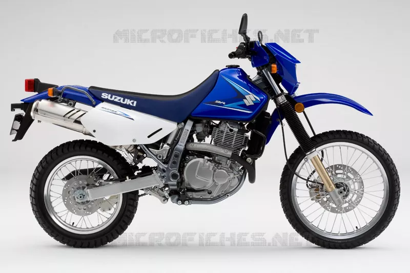 * PHOTOGRAPHIE DE COULEUR DR650SEK8 * Suzuki MOTO 650 DR 2009  DR650SEK9(E24)