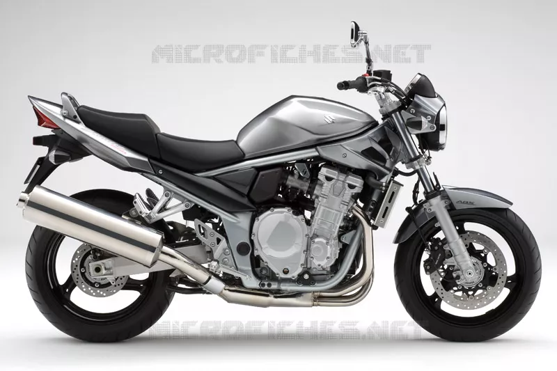 * PHOTOGRAPHIE DE COULEUR GSF1250AK8 * Suzuki MOTO 1250 BANDIT-N 2008  GSF1250K8(E2)