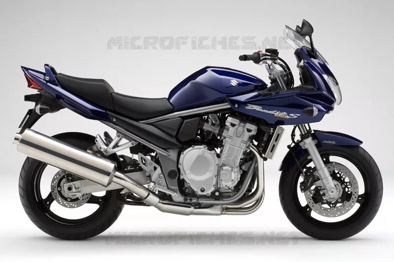 * PHOTOGRAPHIE DE COULEUR GSF1250SAK8 * Suzuki MOTO 1250 BANDIT-S 2008  GSF1250SAK8(E2)