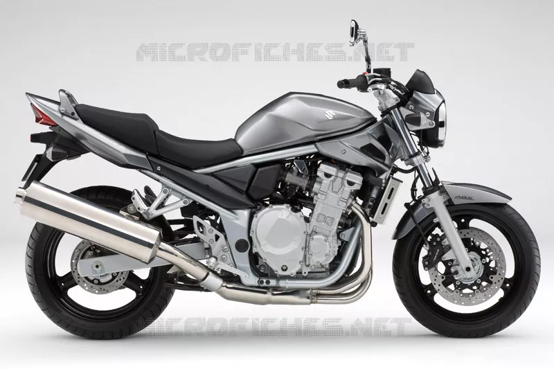 * PHOTOGRAPHIE DE COULEUR GSF650AK8 * Suzuki MOTO 650 BANDIT 2007  GSF650SAK7(E19)