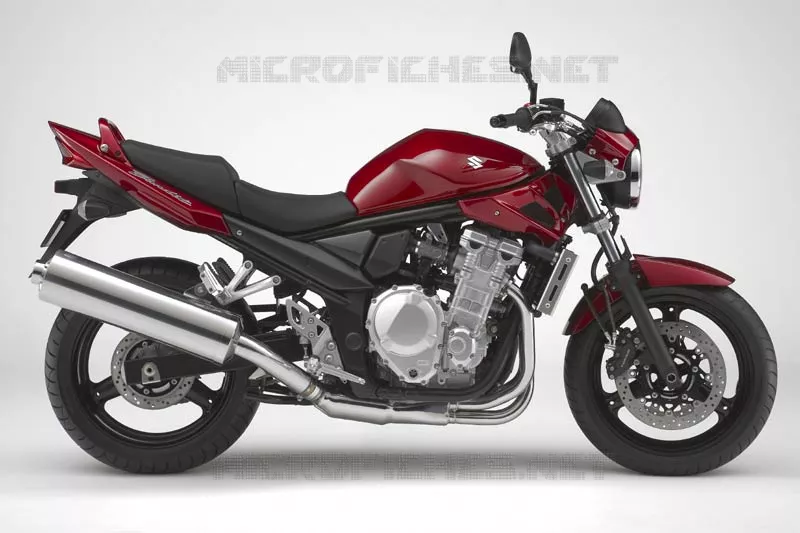 * PHOTOGRAPHIE DE COULEUR GSF650K7 * Suzuki MOTO 650 BANDIT 2007  GSF650SUAK7(E19)