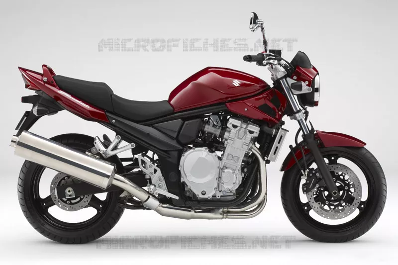 * PHOTOGRAPHIE DE COULEUR GSF650K8 * Suzuki MOTO 650 BANDIT 2007  GSF650SUK7(E19)