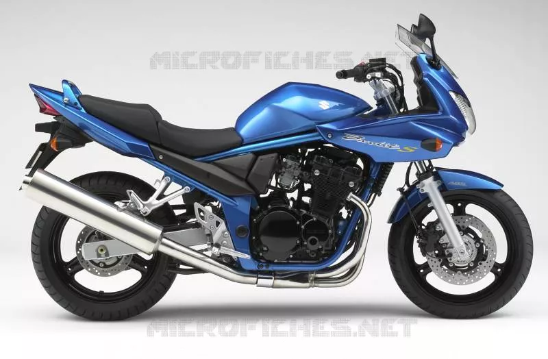 * PHOTOGRAPHIE DE COULEUR GSF650SAK5 * Suzuki MOTO 650 BANDIT 2005  GSF650SUK5(E2)