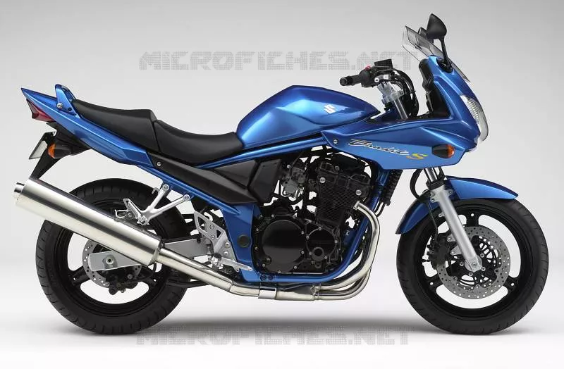 * PHOTOGRAPHIE DE COULEUR GSF650SK5 * Suzuki MOTO 650 BANDIT 2006  GSF650SUK6(E2)