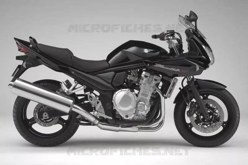 * PHOTOGRAPHIE DE COULEUR GSF650SK7 * Suzuki MOTO 650 BANDIT 2007  GSF650SUAK7(E19)