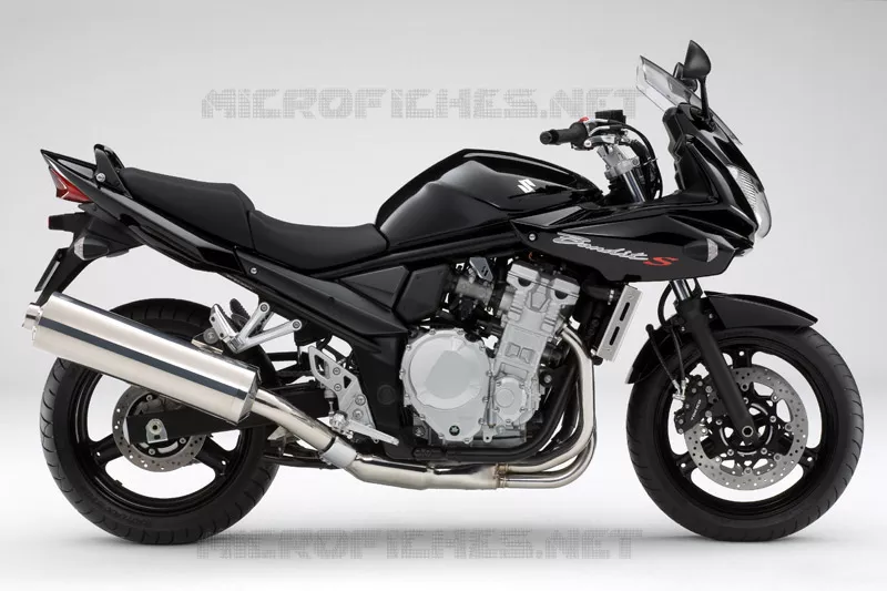 * PHOTOGRAPHIE DE COULEUR GSF650SK8 * Suzuki MOTO 650 BANDIT 2008  GSF650UAK8(E2)