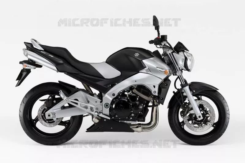 * PHOTOGRAPHIE DE COULEUR GSR600K6 * Suzuki MOTO 600 GSR 2008  GSR600AK8(E2)
