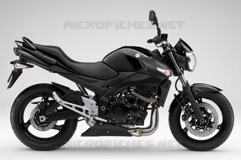 * PHOTOGRAPHIE DE COULEUR GSR600K8 * Suzuki MOTO 600 GSR 2007  GSR600K7(E2)