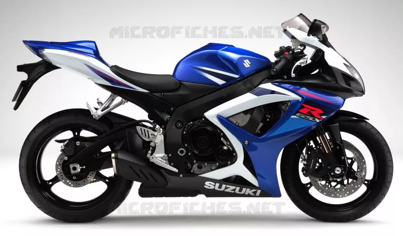 * PHOTOGRAPHIE DE COULEUR GSX-R750K7 * Suzuki MOTO 750 GSX-R 2007  GSX-R750U2K7(E2)