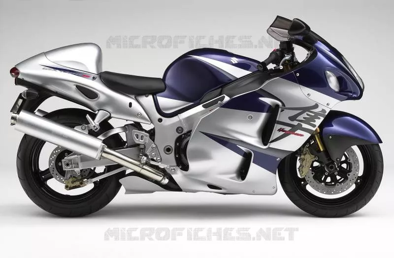 * PHOTOGRAPHIE DE COULEUR GSX1300RK5 * Suzuki MOTO 1300 HAYABUSA 2005  GSX1300RK5(E3/E28)