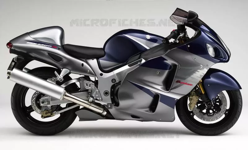 * PHOTOGRAPHIE DE COULEUR GSX1300RK6 * Suzuki MOTO 1300 HAYABUSA 2005  GSX1300RK5(E3/E28)