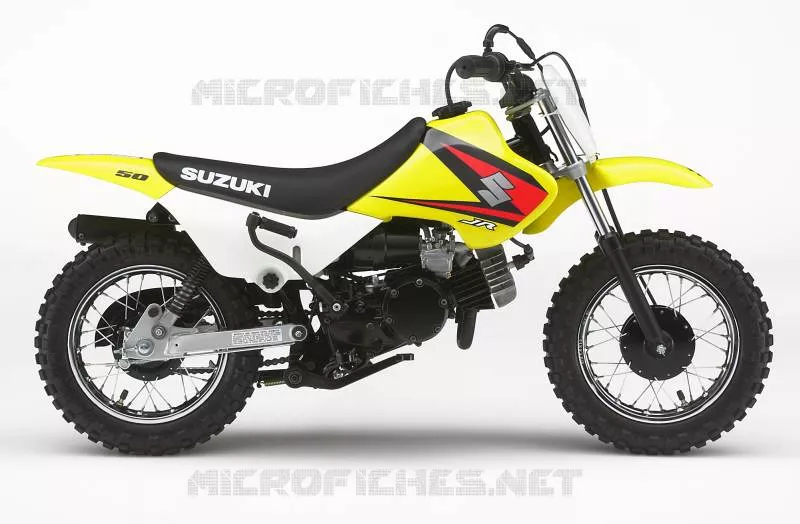 * PHOTOGRAPHIE DE COULEUR JR50K5 * Suzuki MOTO 50 JR 2005  JR50K5(P3/P28)