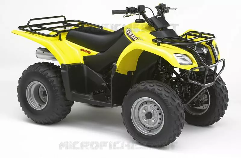 * PHOTOGRAPHIE DE COULEUR LT-F250K5 * Suzuki QUAD 250 OZARK 2002  LT-F250K2(E17)