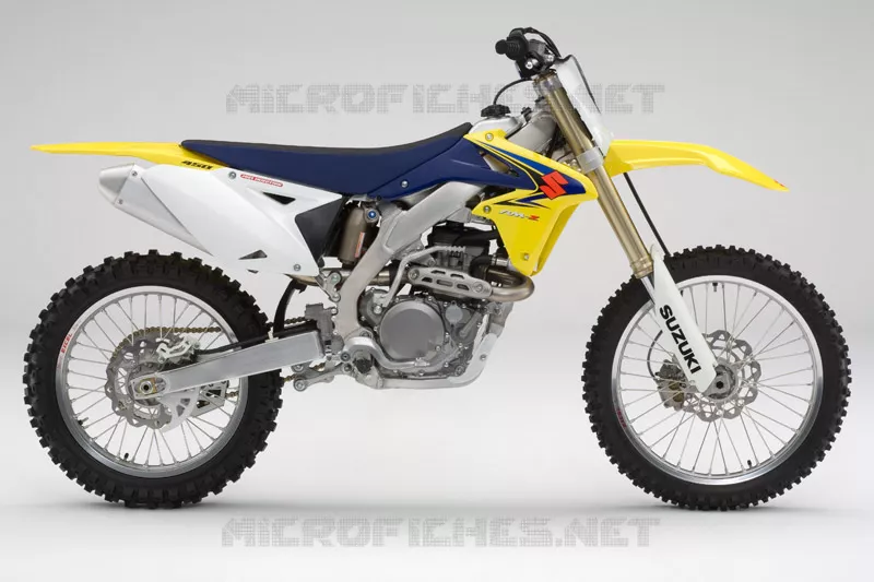* PHOTOGRAPHIE DE COULEUR RM-Z450K8 * Suzuki MOTO 450 RM-Z 2009  RM-Z450K9(E19)