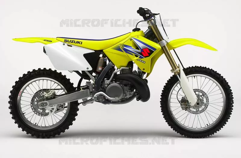 * PHOTOGRAPHIE DE COULEUR RM250K6 * Suzuki MOTO 250 RM 2006  RM250K6(E3/E28)