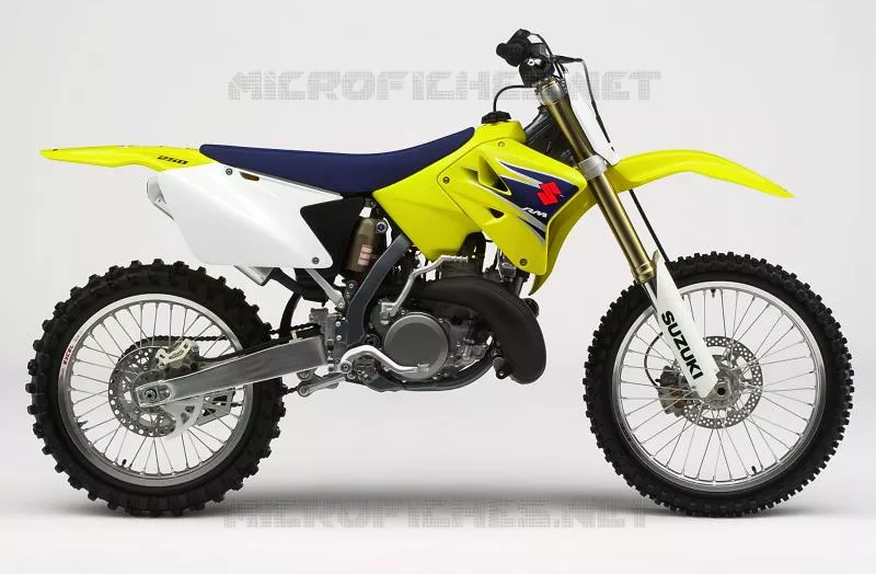 * PHOTOGRAPHIE DE COULEUR RM250K7 * Suzuki MOTO 250 RM 2007  RM250K7(E3/E28)