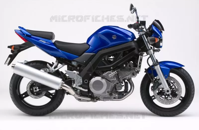 * PHOTOGRAPHIE DE COULEUR SV1000K7 * Suzuki MOTO 1000 SV 2007  SV1000S2K7(E2)