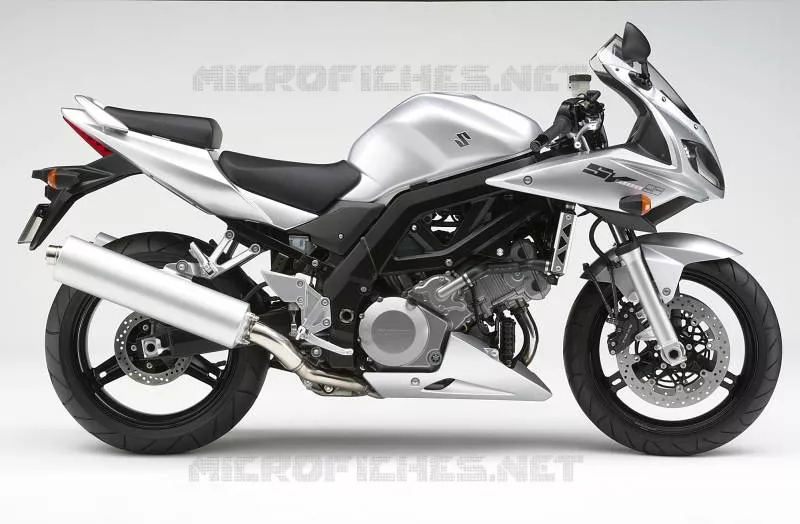 * PHOTOGRAPHIE DE COULEUR SV1000SK5 * Suzuki MOTO 1000 SV 2004  SV1000K4(E2)