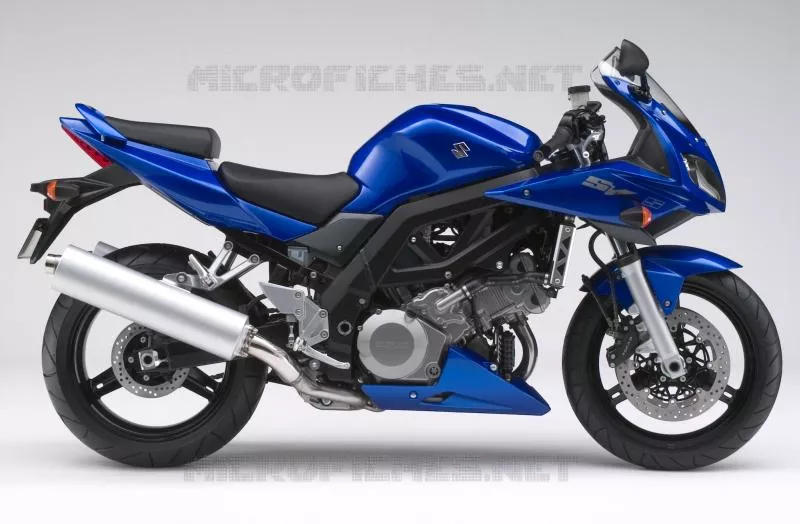 * PHOTOGRAPHIE DE COULEUR SV1000SK7 * Suzuki MOTO 1000 SV-S 2006  SV1000SK6(E3/E28)