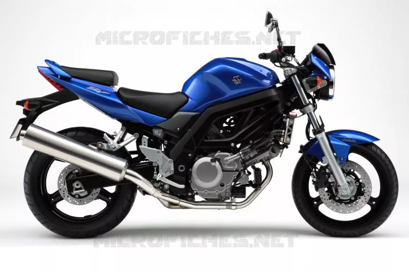 * PHOTOGRAPHIE DE COULEUR SV650AK7 * Suzuki MOTO 650 SV-S 2007  SV650SUK7(E2)