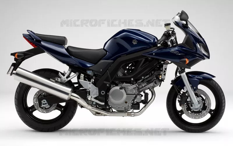 * PHOTOGRAPHIE DE COULEUR SV650SAK8 * Suzuki MOTO 650 SV 2008  SV650AK8(E2)