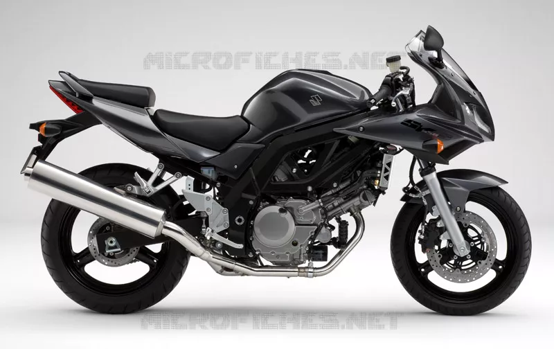 * PHOTOGRAPHIE DE COULEUR SV650SK8 * Suzuki MOTO 650 SV-S 2010  SV650SL0(E3/E28)