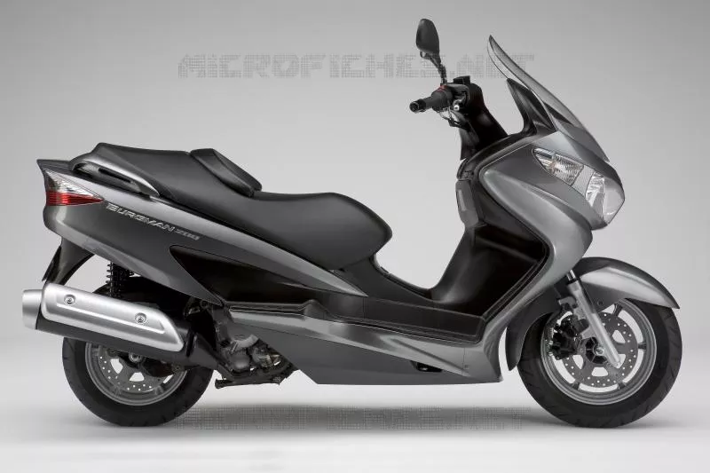 * PHOTOGRAPHIE DE COULEUR UH200K7 * Suzuki SCOOTER 200 BURGMAN 2010  UH200GL0(P19)