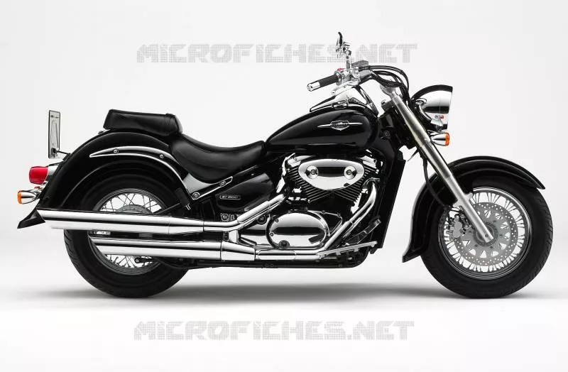 * PHOTOGRAPHIE DE COULEUR VL800K6 * Suzuki MOTO 800 VOLUSIA 2009  VL800CK9(E2)