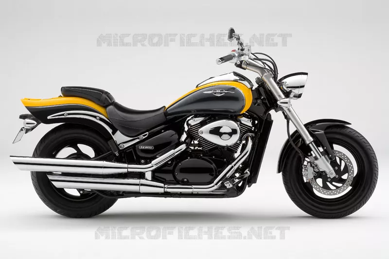 * PHOTOGRAPHIE DE COULEUR VZ800ZK8 * Suzuki MOTO 800 MARAUDER 2007  VZ800K7(E2)
